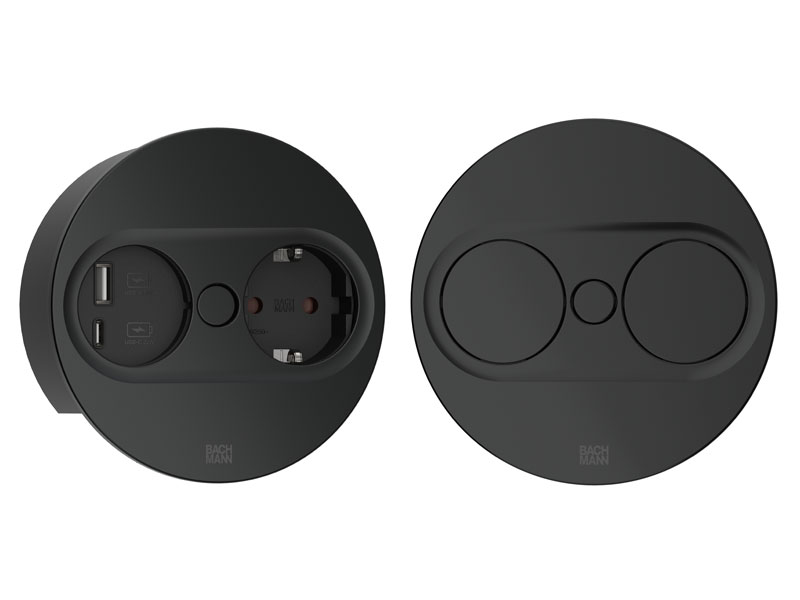 TWIST rund mit USB-A&C Charger