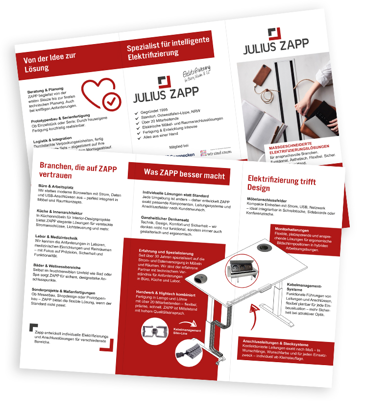 Flyer: Maßgeschneiderte Elektrifizierungslösungen